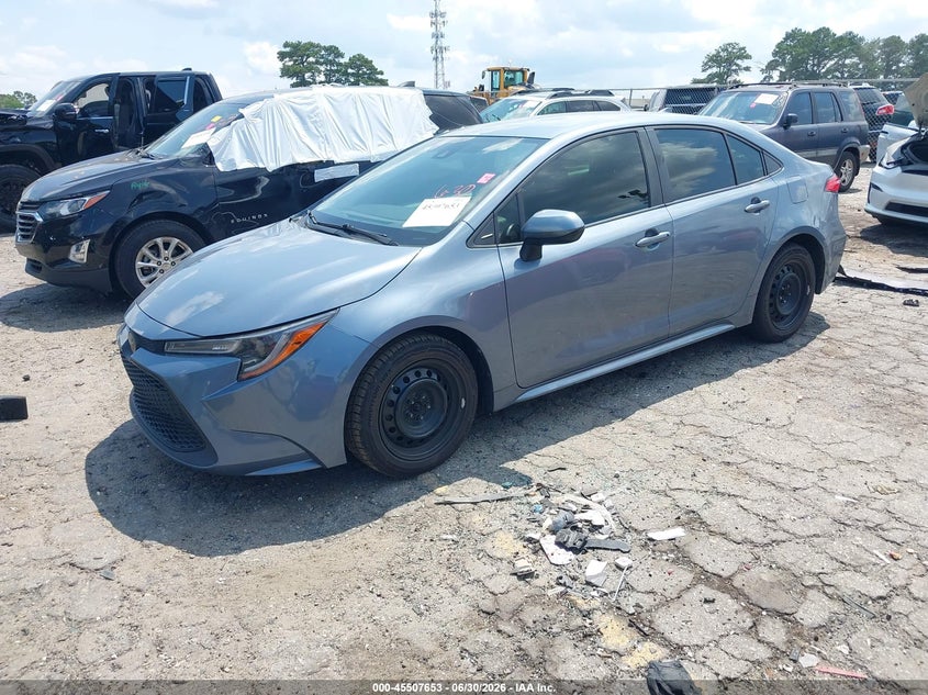 2020 Toyota Corolla VIN JTDEPRAE1LJ060271 IAAI salvage auction — RIGHT SIDE, Salvage (Georgia), sold $25 on 2026-07-29 (photo 2)