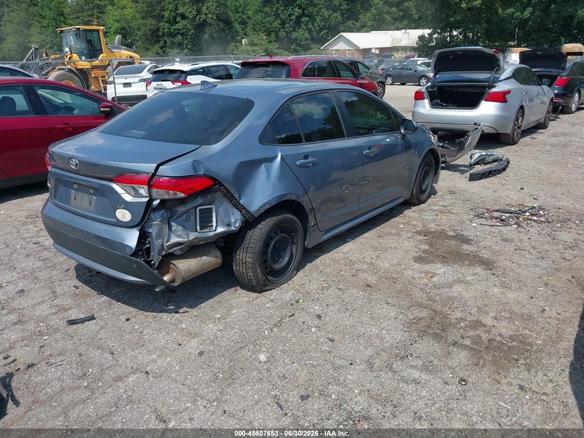 2020 Toyota Corolla VIN JTDEPRAE1LJ060271 IAAI salvage auction — RIGHT SIDE, Salvage (Georgia), sold $25 on 2026-07-29 (photo 4)