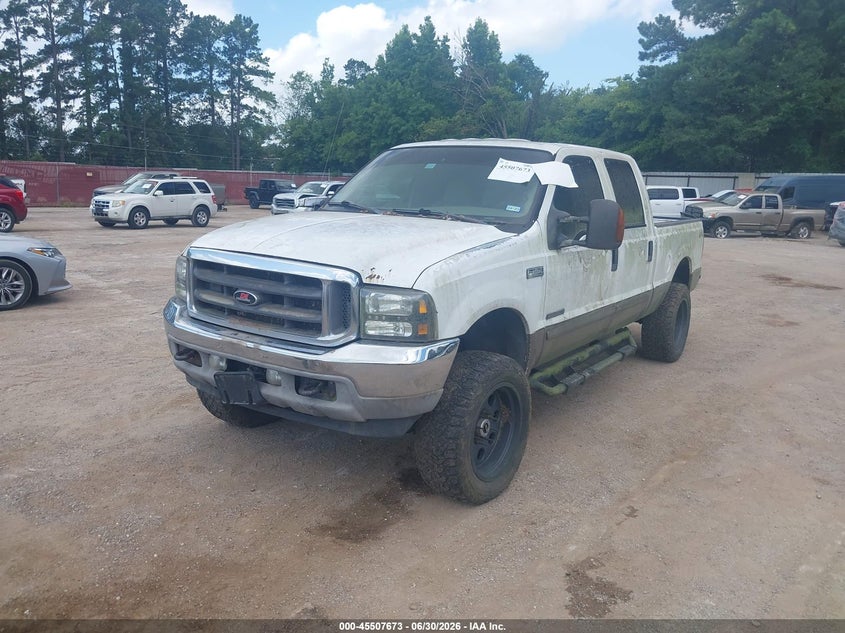 2002 Ford F-250 VIN 1FTNW21FX2ED05188 IAAI salvage auction — NORMAL WEAR, Original (Texas), sold $575 on 2026-07-09 (photo 2)