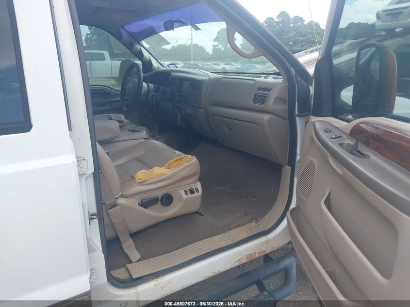 2002 Ford F-250 VIN 1FTNW21FX2ED05188 IAAI salvage auction — NORMAL WEAR, Original (Texas), sold $575 on 2026-07-09 (photo 5)