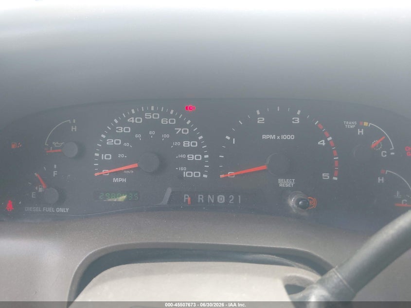 2002 Ford F-250 VIN 1FTNW21FX2ED05188 IAAI salvage auction — NORMAL WEAR, Original (Texas), sold $575 on 2026-07-09 (photo 7)
