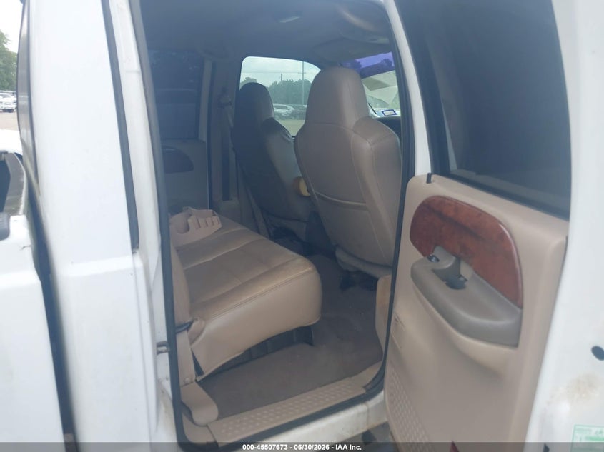 2002 Ford F-250 VIN 1FTNW21FX2ED05188 IAAI salvage auction — NORMAL WEAR, Original (Texas), sold $575 on 2026-07-09 (photo 8)