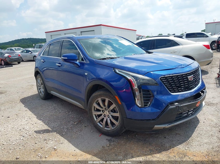 2021 Cadillac Xt4 VIN 1GYFZCR41MF034470 IAAI salvage auction — FRONT END, Salvage Title, sold $4,250 on 2026-09-15 (photo 1)
