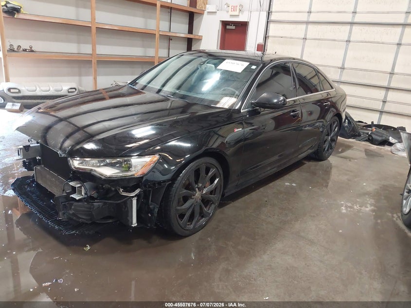 2013 Audi A6 VIN WAUHGAFC4DN083220 IAAI salvage auction — FRONT END, Salvage (Idaho), sold $2,425 on 2026-07-31 (photo 2)