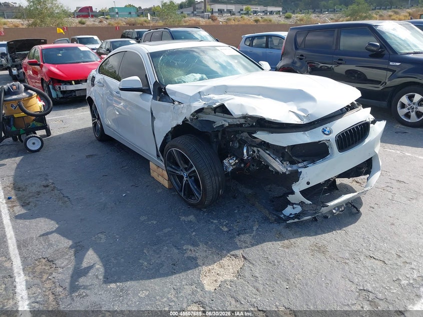 2019 BMW 4er VIN WBA4J1C51KBM12556 IAAI salvage auction — FRONT END, Salvage (California), sold $1,325 on 2026-08-01 (photo 1)