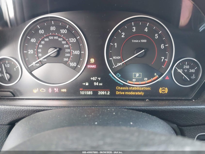 2019 BMW 4er VIN WBA4J1C51KBM12556 IAAI salvage auction — FRONT END, Salvage (California), sold $1,325 on 2026-08-01 (photo 7)