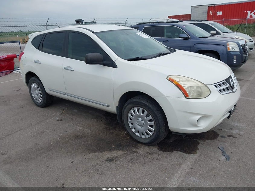 2013 Nissan Rogue VIN JN8AS5MTXDW042621 IAAI salvage auction — HAIL, Certificate Of Title (Nebraska), sold $475 on 2026-07-30 (photo 1)