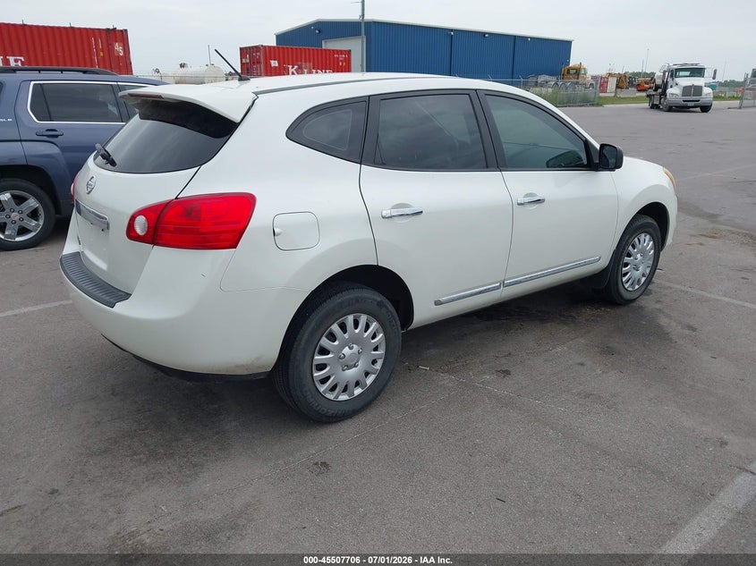 2013 Nissan Rogue VIN JN8AS5MTXDW042621 IAAI salvage auction — HAIL, Certificate Of Title (Nebraska), sold $475 on 2026-07-30 (photo 4)