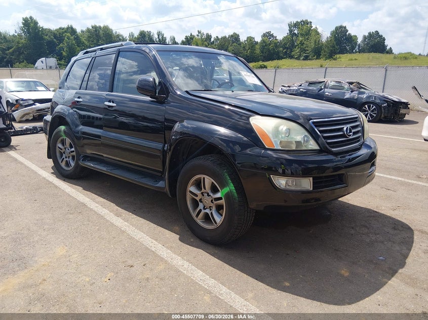 2009 Lexus Gx 470 VIN JTJBT20X090174928 IAAI salvage auction — REAR END, Salvage (Mississippi), sold $125 on 2026-07-30 (photo 1)
