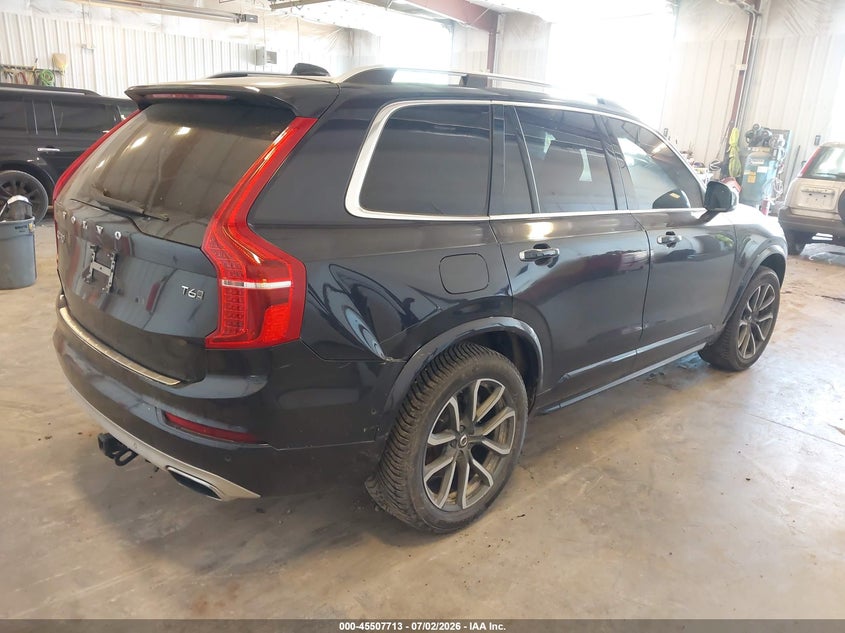 2016 Volvo Xc90 VIN YV4A22PKXG1086775 IAAI salvage auction — REAR END, Clear (Michigan), sold $4,000 on 2026-07-23 (photo 4)