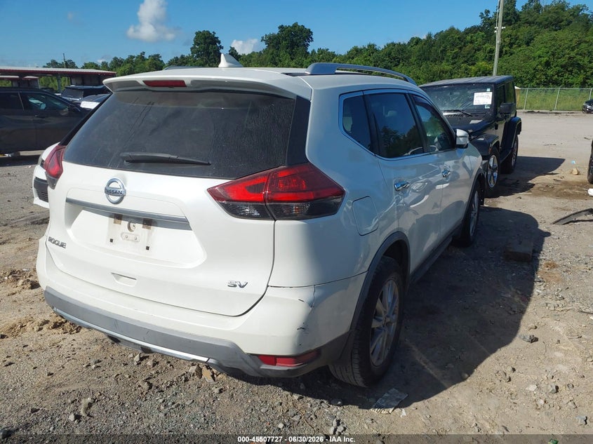 2017 Nissan Rogue VIN KNMAT2MT4HP585731 IAAI salvage auction — FRONT END, Salvage (Louisiana), sold $875 on 2026-07-21 (photo 4)