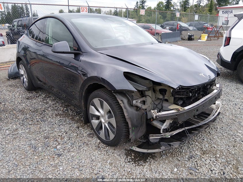 2021 Tesla Model y VIN 5YJYGDEE6MF275020 IAAI salvage auction — FRONT END, Bill Of Sale (Washington), sold $9,700 on 2026-07-29 (photo 1)