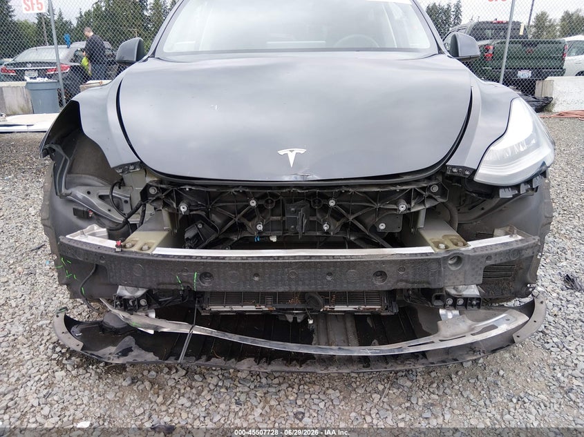2021 Tesla Model y VIN 5YJYGDEE6MF275020 IAAI salvage auction — FRONT END, Bill Of Sale (Washington), sold $9,700 on 2026-07-29 (photo 6)