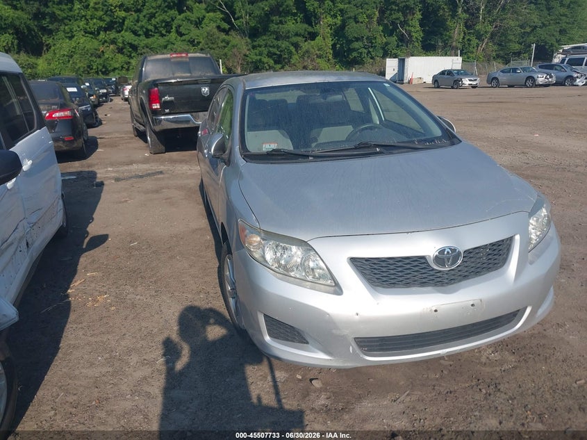 2010 Toyota Corolla VIN JTDBU4EE9AJ080693 IAAI salvage auction — NORMAL WEAR, Clear (Massachusetts), sold $1,900 on 2026-07-07 (photo 1)