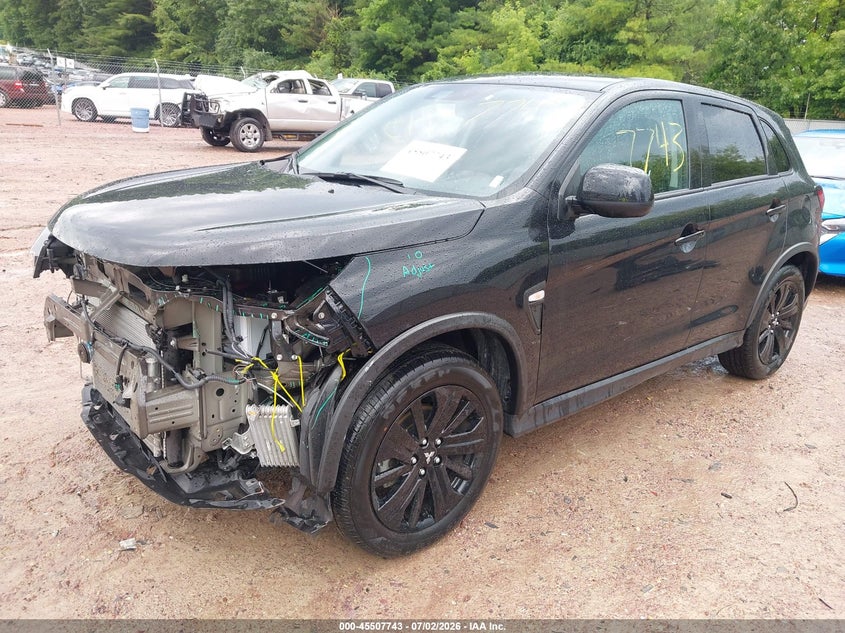2026 Mitsubishi Outlander VIN JA4ARUAUXTU007158 IAAI salvage auction — FRONT END, Enterprise Vehicles Clear Only (Illinois), sold $10,900 on 2026-07-14 (photo 2)