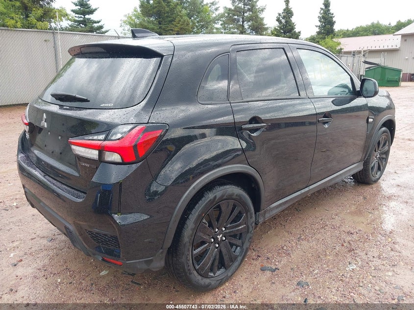 2026 Mitsubishi Outlander VIN JA4ARUAUXTU007158 IAAI salvage auction — FRONT END, Enterprise Vehicles Clear Only (Illinois), sold $10,900 on 2026-07-14 (photo 4)
