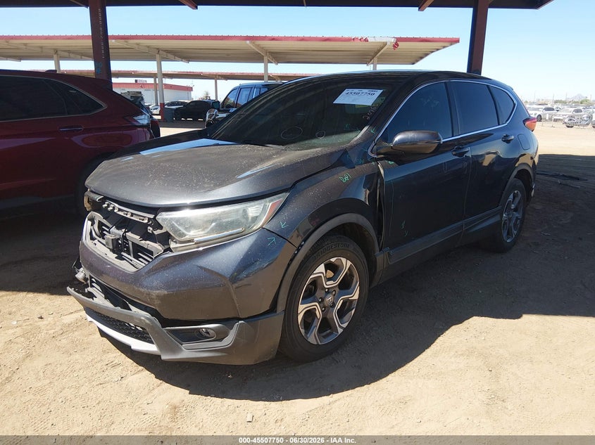 2018 Honda Cr-v VIN 7FARW2H59JE014620 IAAI salvage auction — FRONT END, Salvage Title, sold $4,850 on 2026-08-03 (photo 2)