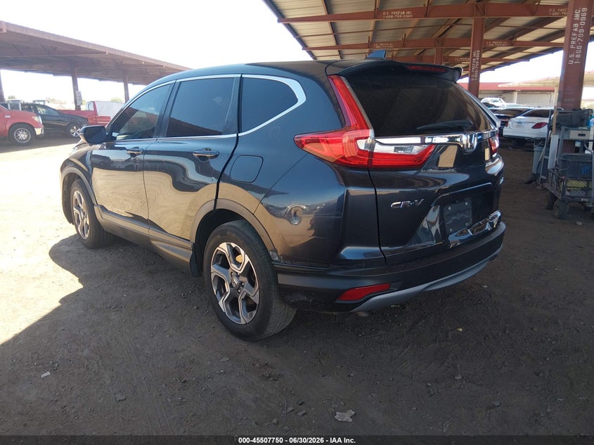 2018 Honda Cr-v VIN 7FARW2H59JE014620 IAAI salvage auction — FRONT END, Salvage Title, sold $4,850 on 2026-08-03 (photo 3)