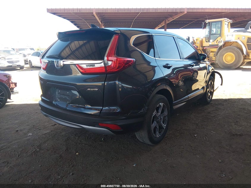 2018 Honda Cr-v VIN 7FARW2H59JE014620 IAAI salvage auction — FRONT END, Salvage Title, sold $4,850 on 2026-08-03 (photo 4)