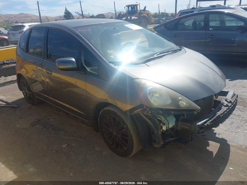 2013 Honda Fit VIN JHMGE8H36DC037716 IAAI salvage auction — FRONT END, Salvage (California), sold $1,100 on 2026-07-30 (photo 1)