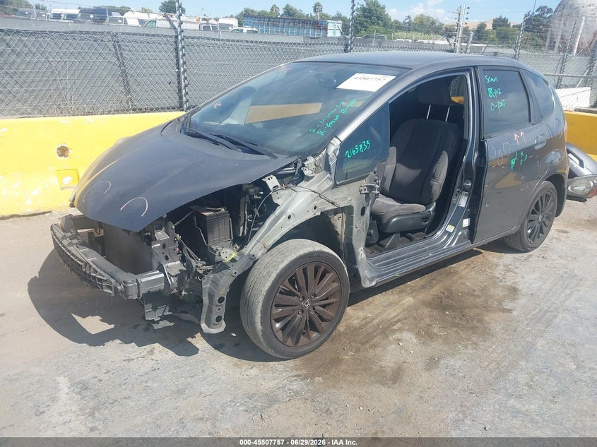 2013 Honda Fit VIN JHMGE8H36DC037716 IAAI salvage auction — FRONT END, Salvage (California), sold $1,100 on 2026-07-30 (photo 2)