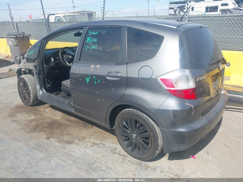 2013 Honda Fit VIN JHMGE8H36DC037716 IAAI salvage auction — FRONT END, Salvage (California), sold $1,100 on 2026-07-30 (photo 3)