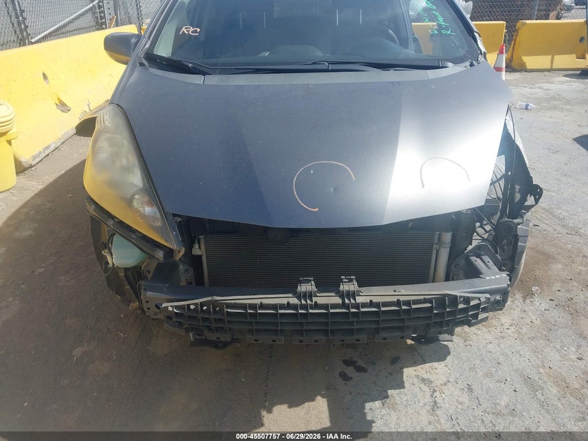 2013 Honda Fit VIN JHMGE8H36DC037716 IAAI salvage auction — FRONT END, Salvage (California), sold $1,100 on 2026-07-30 (photo 6)