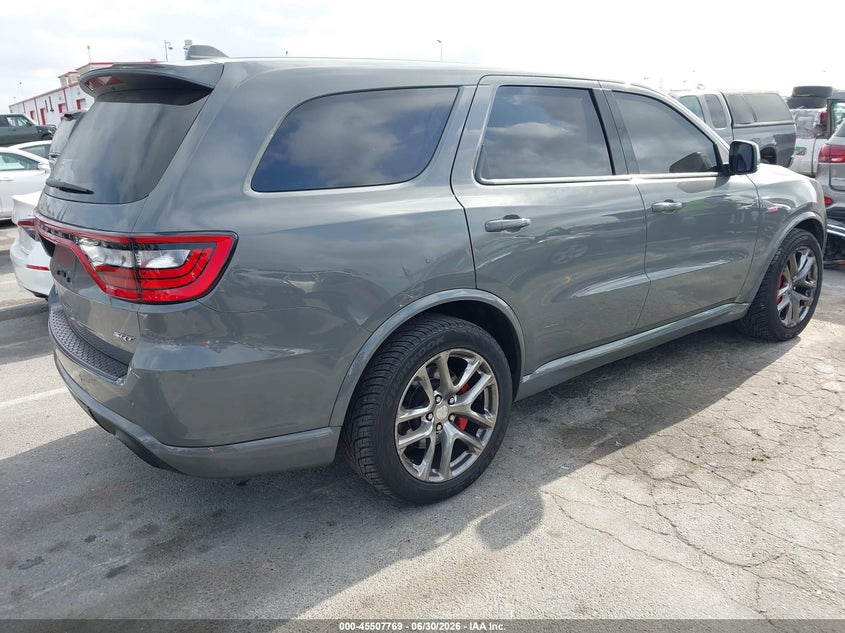 2022 Dodge Durango VIN 1C4SDJGJ5NC189929 IAAI salvage auction — THEFT, Clear - Dealer Only (California), sold $15,100 on 2026-07-30 (photo 4)