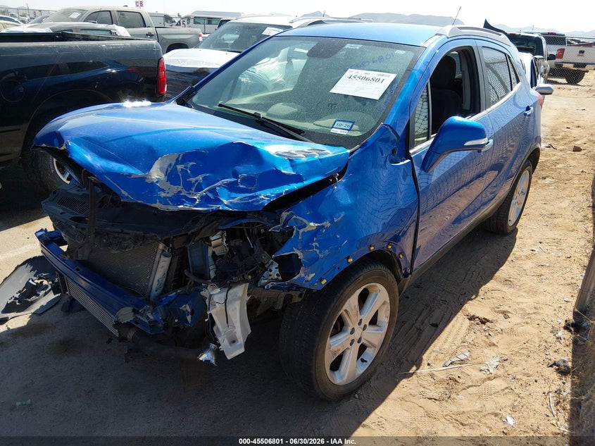 2015 Buick Encore VIN KL4CJESB9FB167339 IAAI salvage auction — FRONT END, Salvage (Texas), sold $25 on 2026-07-29 (photo 2)