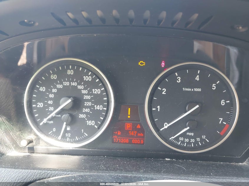 2013 BMW X5 VIN 5UXZV4C55D0G51350 IAAI salvage auction — NORMAL WEAR, Clear (New York), sold $400 on 2026-07-21 (photo 7)