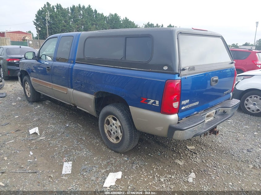 2003 Chevrolet Silverado 1500 VIN 2GCEK19V131268231 IAAI salvage auction — NORMAL WEAR, Clear (Maryland), sold $825 on 2026-07-09 (photo 3)