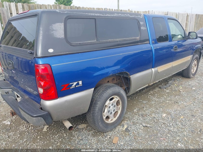 2003 Chevrolet Silverado 1500 VIN 2GCEK19V131268231 IAAI salvage auction — NORMAL WEAR, Clear (Maryland), sold $825 on 2026-07-09 (photo 4)