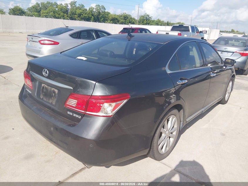 2010 Lexus Es 350 VIN JTHBK1EG4A2403630 IAAI salvage auction — NORMAL WEAR, Original (Texas), sold $1,200 on 2026-07-17 (photo 4)