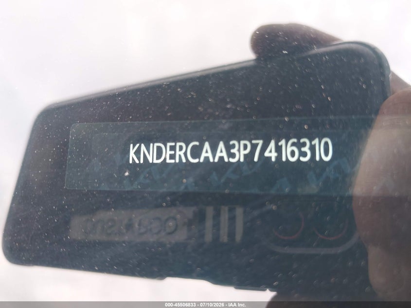 2023 Kia Seltos VIN KNDERCAA3P7416310 IAAI salvage auction — FRONT END, Salvage (Virginia), sold $7,400 on 2026-07-21 (photo 9)