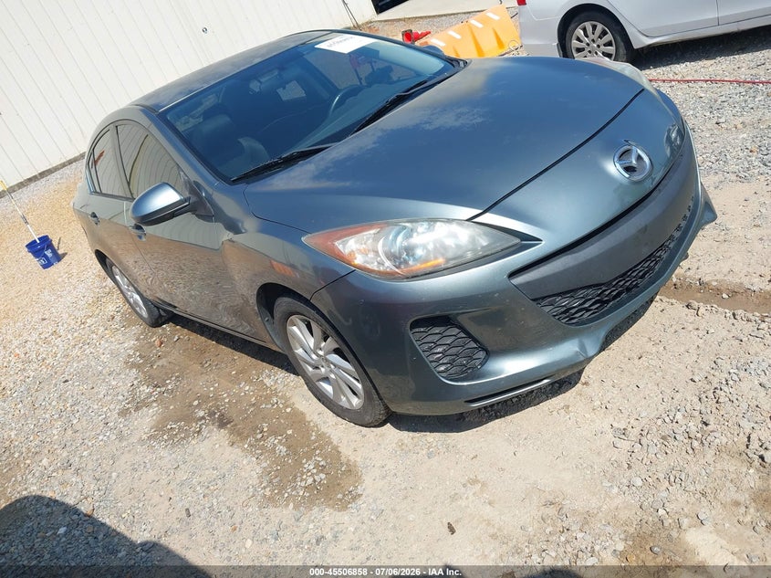2012 Mazda 3 VIN JM1BL1V84C1620448 IAAI salvage auction — WATER/FLOOD, Salvage (Mississippi), sold $600 on 2026-07-22 (photo 1)