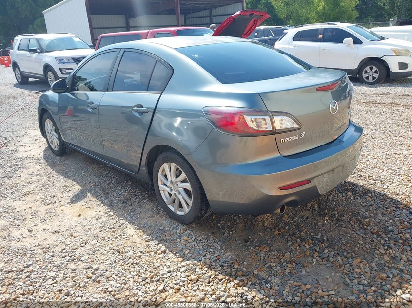 2012 Mazda 3 VIN JM1BL1V84C1620448 IAAI salvage auction — WATER/FLOOD, Salvage (Mississippi), sold $600 on 2026-07-22 (photo 3)