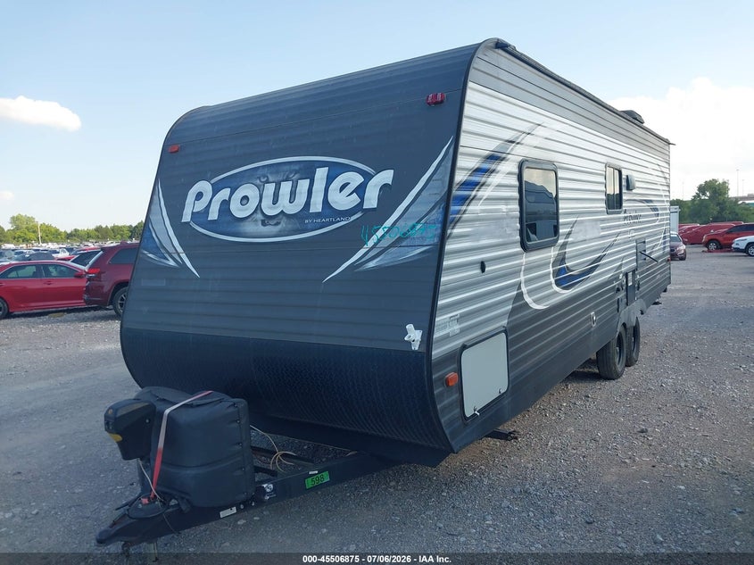 2019 Heartland Prowler VIN 5SFPB2928JE384281 IAAI salvage auction — HAIL, Clear (Oklahoma), sold $1,050 on 2026-09-09 (photo 2)