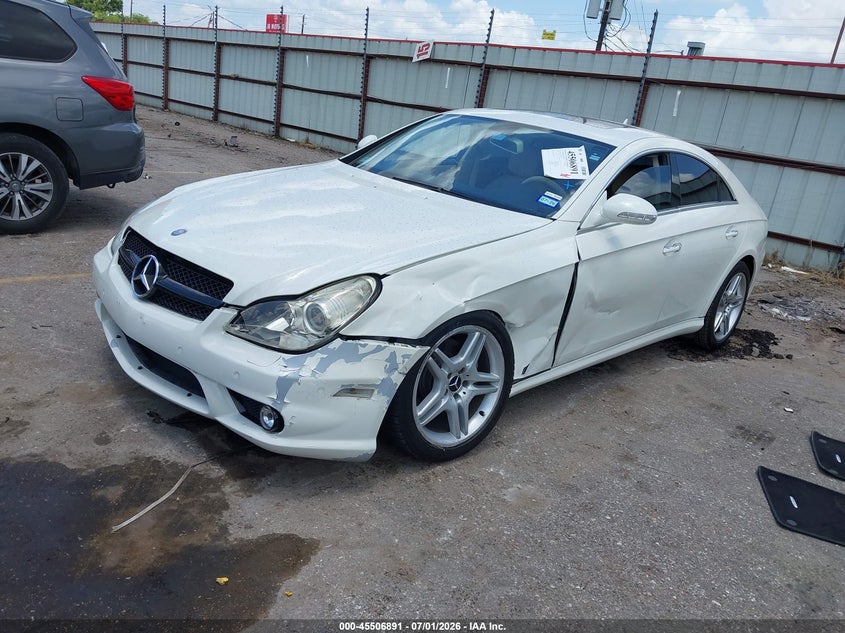 2007 Mercedes-benz Cls-klasse VIN WDDDJ72X07A102488 IAAI salvage auction — LEFT FRONT, Original (Texas), sold $975 on 2026-08-12 (photo 2)