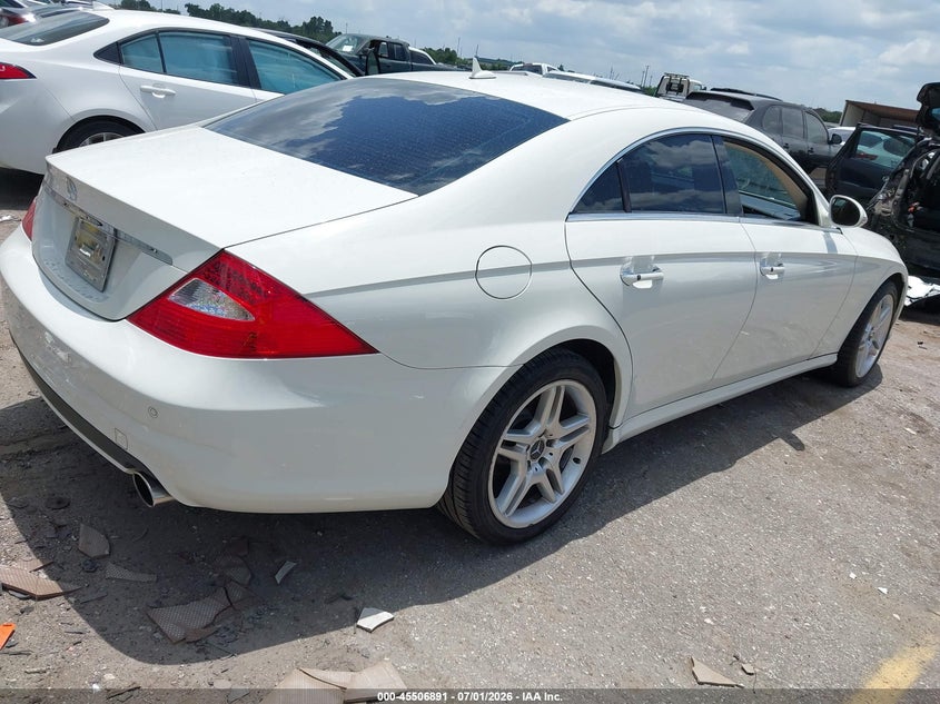 2007 Mercedes-benz Cls-klasse VIN WDDDJ72X07A102488 IAAI salvage auction — LEFT FRONT, Original (Texas), sold $975 on 2026-08-12 (photo 4)