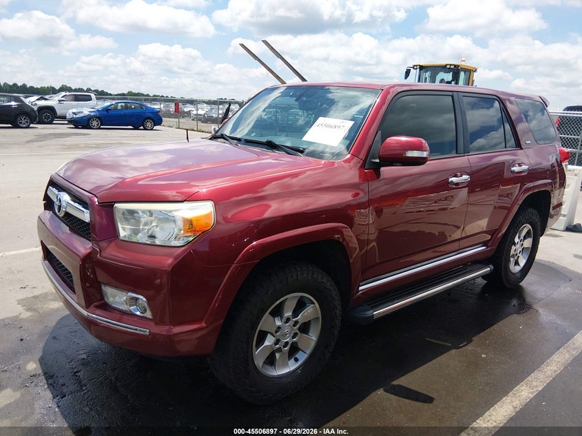 2013 Toyota 4runner VIN JTEBU5JR0D5142781 IAAI salvage auction — REAR END, Salvage Title, sold $7,100 on 2026-07-22 (photo 2)