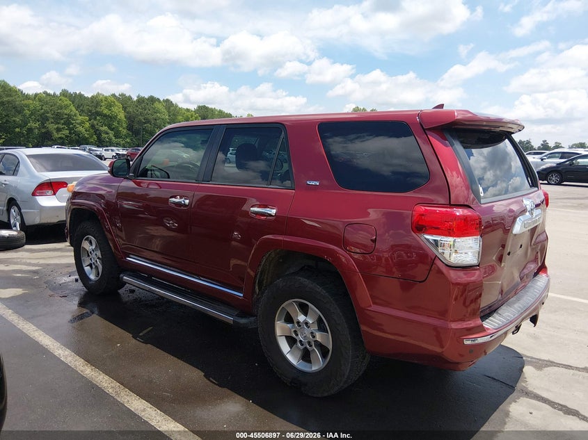 2013 Toyota 4runner VIN JTEBU5JR0D5142781 IAAI salvage auction — REAR END, Salvage Title, sold $7,100 on 2026-07-22 (photo 3)