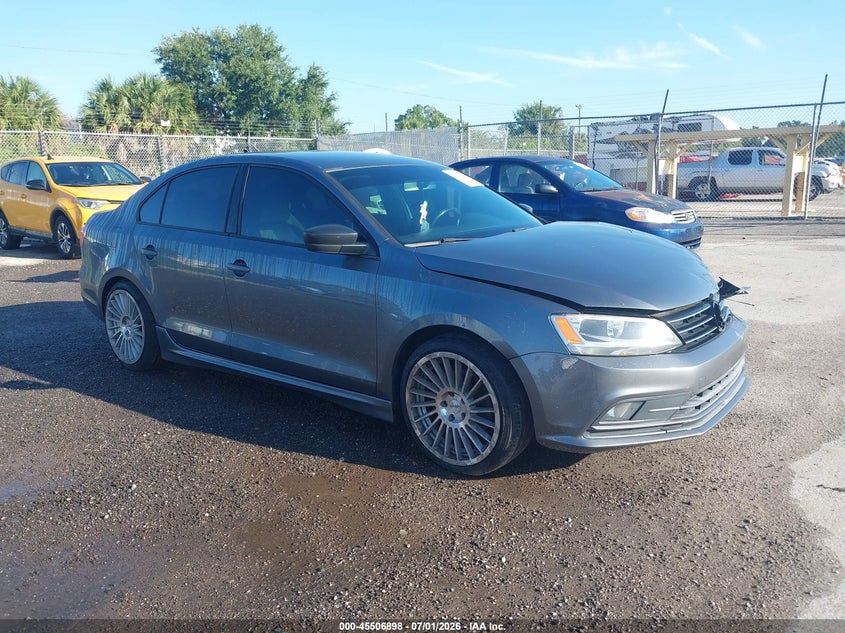 2016 Volkswagen Jetta VIN 3VWD17AJ5GM345169 IAAI salvage auction — FRONT END, Rebuildable (Florida), sold $1,400 on 2026-07-09 (photo 1)