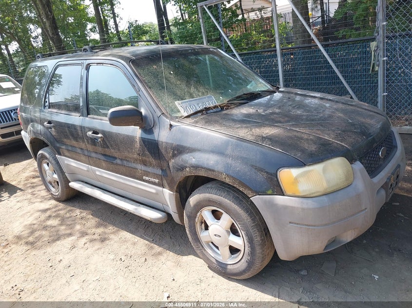 2002 Ford Escape VIN 1FMYU01B92KC09649 IAAI salvage auction — ELECTRICAL, Clear (Virginia), sold $350 on 2026-07-09 (photo 1)