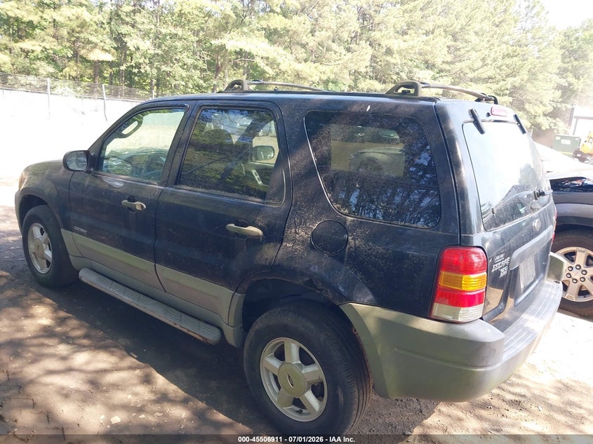 2002 Ford Escape VIN 1FMYU01B92KC09649 IAAI salvage auction — ELECTRICAL, Clear (Virginia), sold $350 on 2026-07-09 (photo 3)
