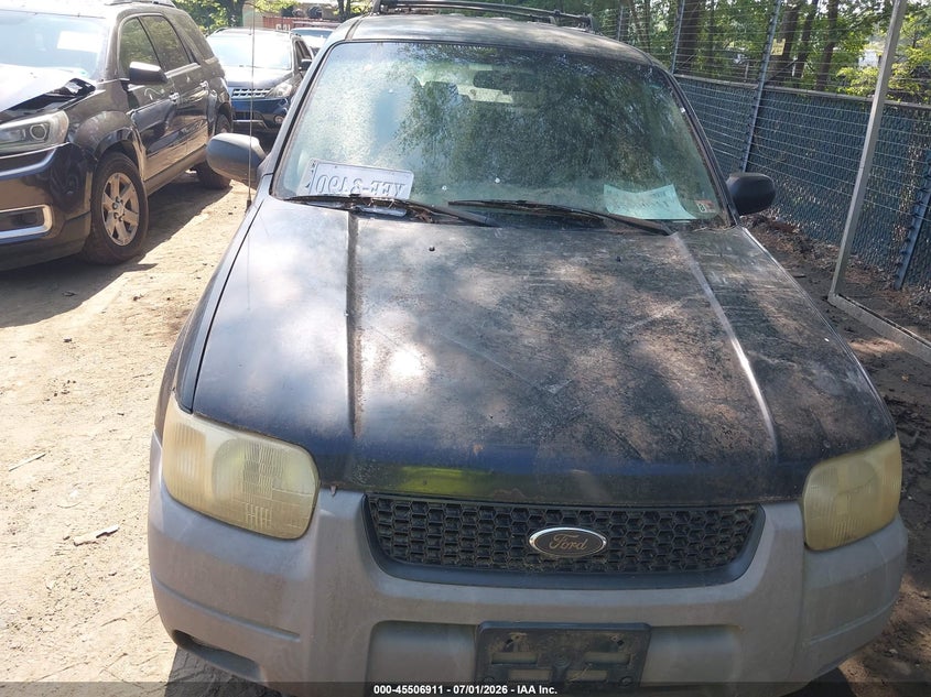 2002 Ford Escape VIN 1FMYU01B92KC09649 IAAI salvage auction — ELECTRICAL, Clear (Virginia), sold $350 on 2026-07-09 (photo 6)