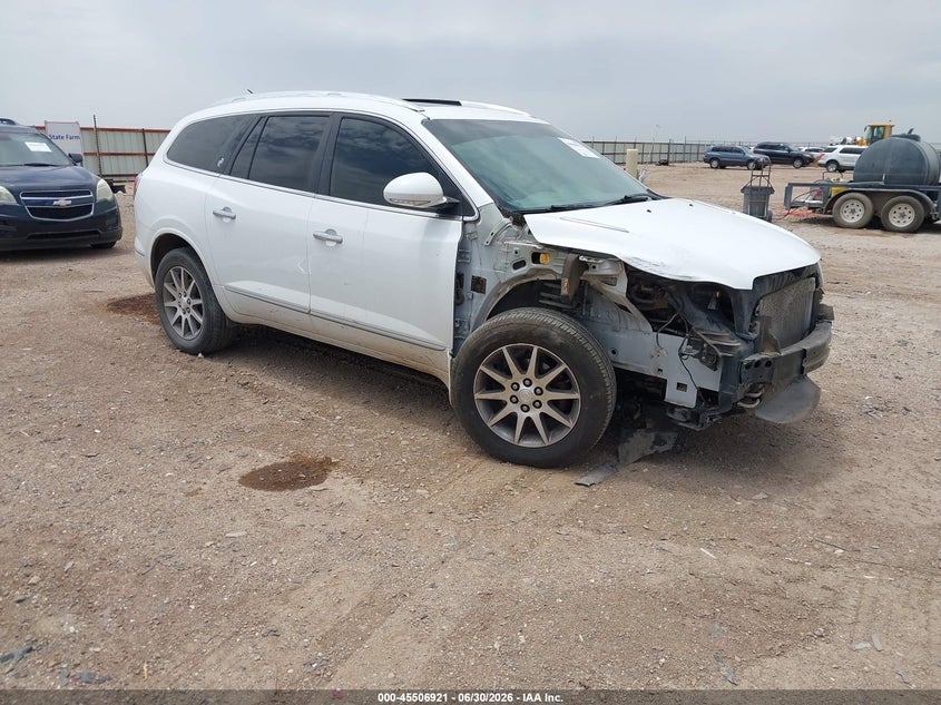 2016 Buick Enclave VIN 5GAKRBKD3GJ280710 IAAI salvage auction — FRONT END, Salvage (Texas), sold $425 on 2026-07-16 (photo 1)
