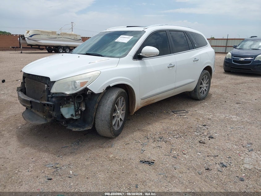 2016 Buick Enclave VIN 5GAKRBKD3GJ280710 IAAI salvage auction — FRONT END, Salvage (Texas), sold $425 on 2026-07-27 (photo 2)