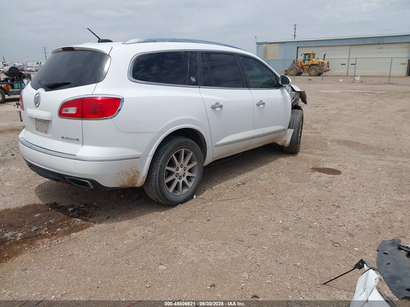 2016 Buick Enclave VIN 5GAKRBKD3GJ280710 IAAI salvage auction — FRONT END, Salvage (Texas), sold $425 on 2026-07-16 (photo 4)