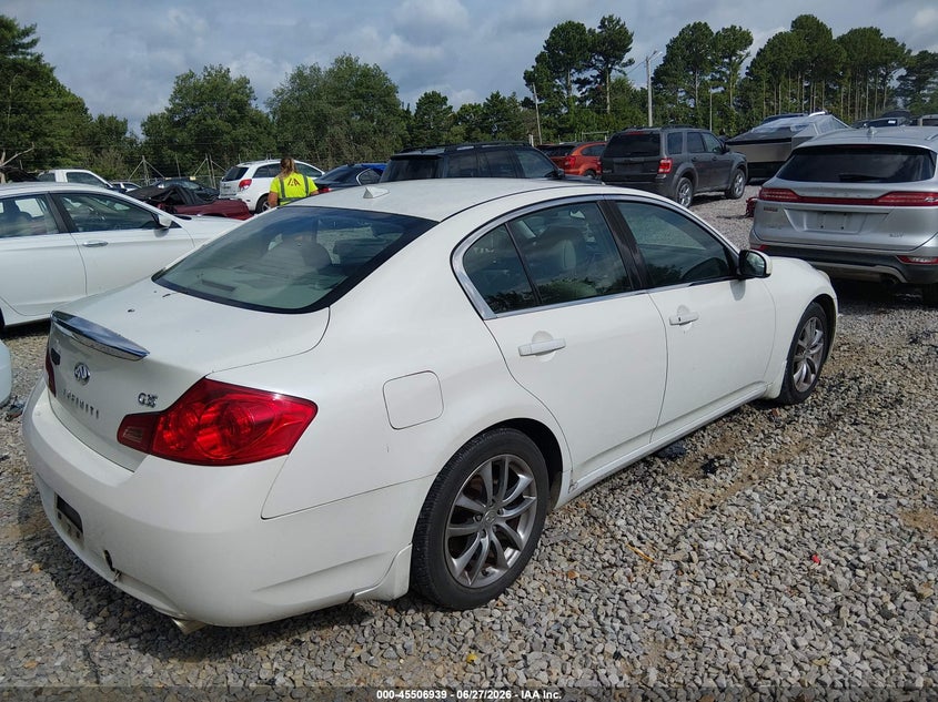 2008 Infiniti G35 VIN JNKBV61E98M210087 IAAI salvage auction — NORMAL WEAR, Clear (Alabama), sold $375 on 2026-07-29 (photo 4)