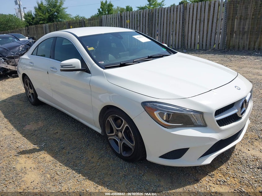 2015 Mercedes-benz Cla-klasse VIN WDDSJ4GB6FN172023 IAAI salvage auction — RIGHT REAR, Salvage Title, sold $3,550 on 2026-07-27 (photo 1)